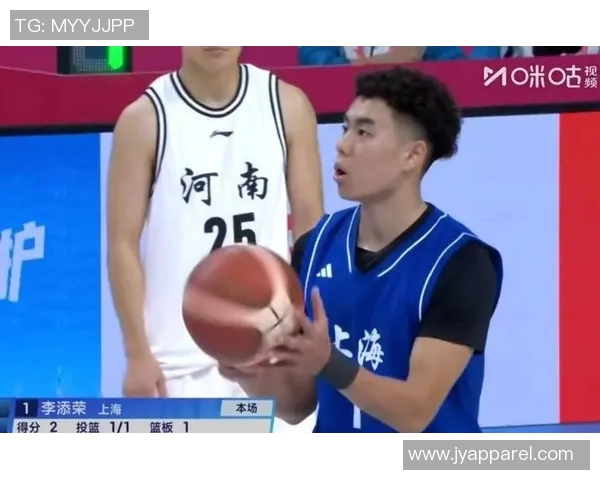 全运会男篮上海84-77胜河南，李添荣李弘权合砍53分